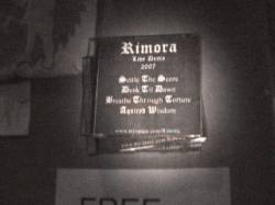 Rimora : Live at Pop's 2007